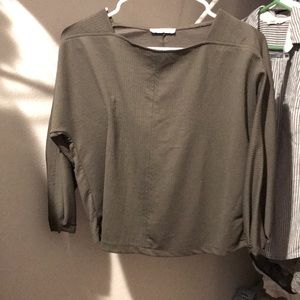 Green Zara Blouse